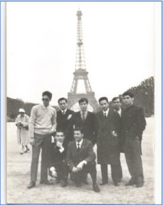 50 anni vallauri - studenti parigi 1966